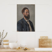 Affiche Autoportrait de Theodor Kittelsen (Cuisine)