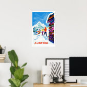 Affiche Autriche (Bureau à domicile)