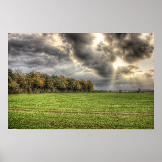 Affiche avant la pluie Campagne Imprimer (Devant)