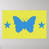 Affiche avec le drapeau de Bady Bassitt, Brésil (Devant)