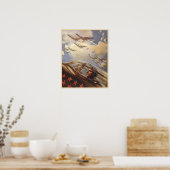 Affiche avec propagande de l'armée de l'air de l'U (Cuisine)