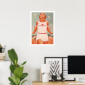 Affiche avec propagande de l'Union soviétique Vint (Bureau à domicile)