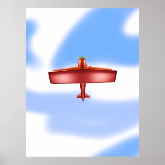 Affiche aventurière de l'Uproar rouge volant (Devant)