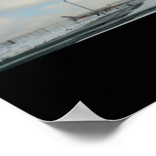 Affiche avion/aéroport (Coin)