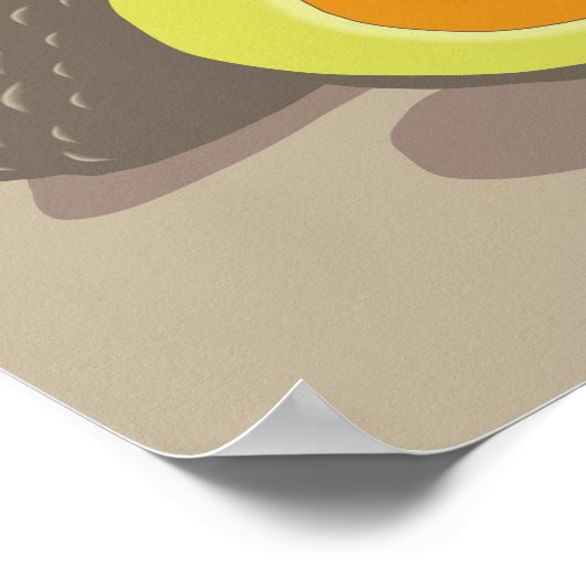Affiche Avocado (Coin)