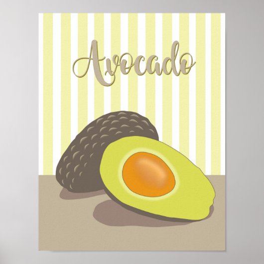Affiche Avocado (Devant)