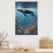 Affiche | Baleine à bosse | Art (Cuisine)