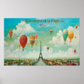 Affiche Balloop Over Paris (Devant)