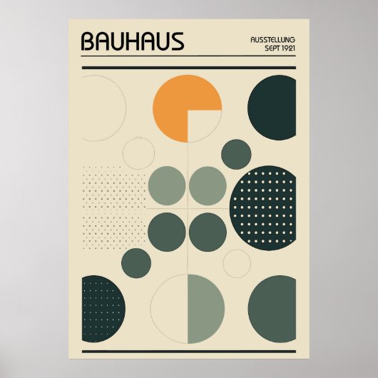 Affiche Bauhaus (Devant)