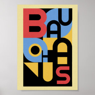 Affiche Bauhaus