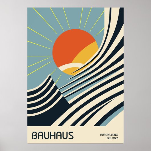 Affiche Bauhaus (Devant)