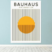 Affiche Bauhaus Lignes Solaires Impression Milieu  (Insitu (Plancher de Bois))