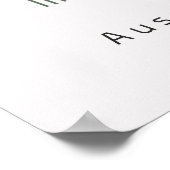 Affiche Bauhaus Vert Sauge (Coin)