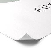 Affiche Bauhaus Vert Sauge (Coin)