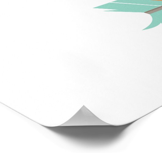 Affiche Be Brave Little One (Coin)