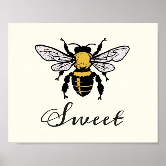 Affiche Bee Sweet (Devant)