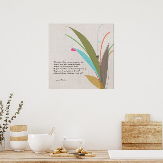 Affiche Bénédiction d'Apache (Cuisine)