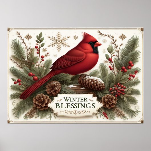 Affiche Bénédictions d'Hiver (Devant)