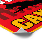 Affiche berger allemande (Coin)