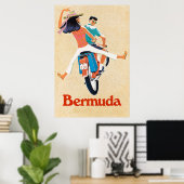 Affiche Bermudes Travel (Bureau à domicile)