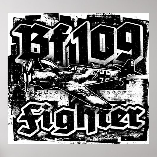 Affiche Bf 109 (Devant)