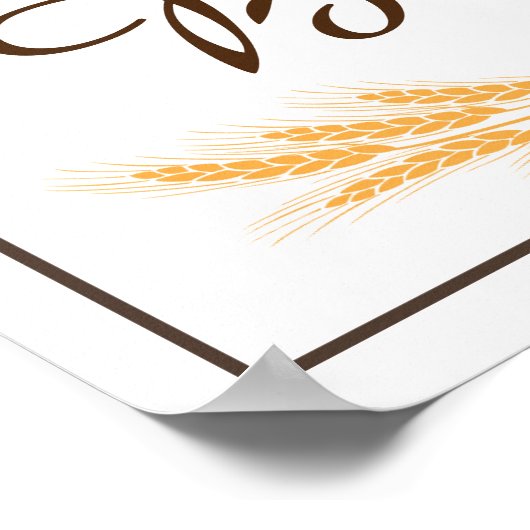 Affiche bienheureuse (Coin)