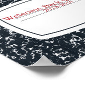 Affiche Bienvenue à l'école 2013 (Coin)