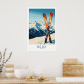Affiche Big Sky Montana 1 (Cuisine)