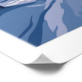 Affiche Big Sky Montana - Impression Ski 1 (Coin)