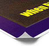 Affiche Bird Blew (Coin)