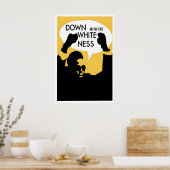 Affiche Black Panther À bas la blancheur ! (Cuisine)