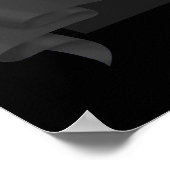 Affiche Black Tie Carla (Coin)