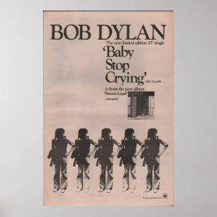 Affiche BOB DYLAN 1978 originale NME - et The Band