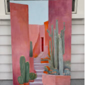 Affiche Bohème de Cactus de Santa Fe