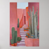 Affiche Bohème de Cactus de Santa Fe (Devant)