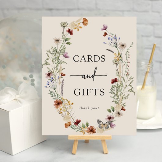 Affiche Boho Cards and Gifts