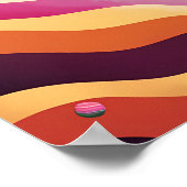 Affiche Boho Pingouin dans l'Espace (Coin)