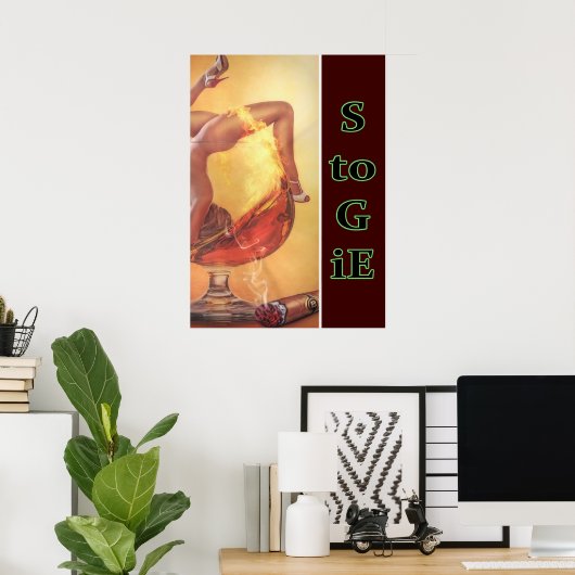 Affiche Bold Stogie 20x28 (Bureau à domicile)
