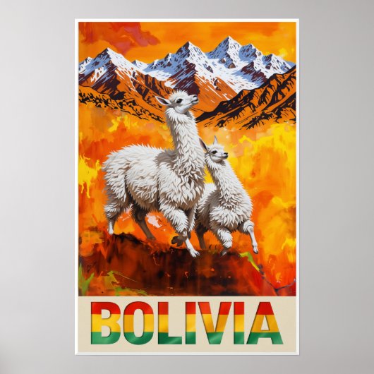 Affiche Bolivie (Devant)