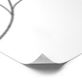 Affiche botanique minimaliste 'Respirer simplement (Coin)