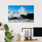 Affiche Breaking Wave (Bureau à domicile)