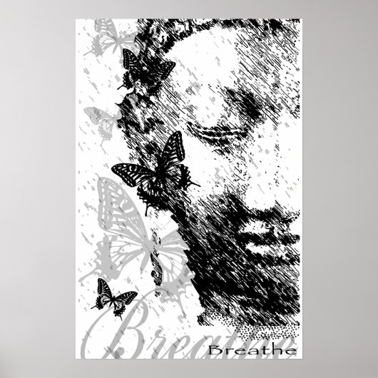 Affiche Breathe Buddha (Devant)
