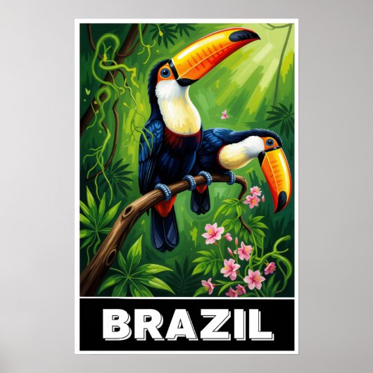 Affiche Brésil (Devant)