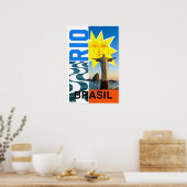 Affiche Brésil (Cuisine)
