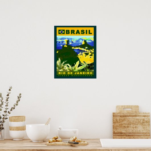 affiche brésilien (Cuisine)