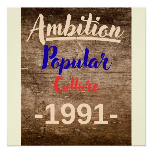 Affiche brillante (Devant)