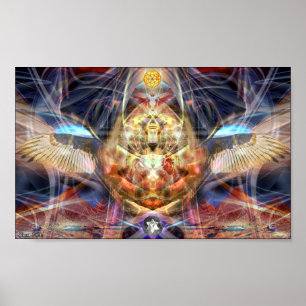 Affiche brillante de 11" x 8,5" de "Dreams of Egyp