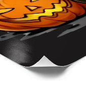 Affiche brillante de gnome d'Halloween (Coin)
