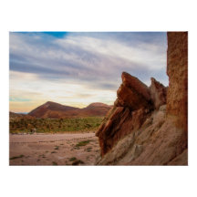 Affiche brillante Desert Rock | Décoration du Sud-