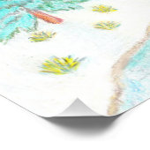 Affiche brillante Hiver et persistants (Coin)
